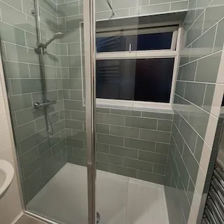 Completed bathroom